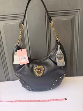 Juicy Couture In Her Juicy Era Hobo Bag - Liquorice